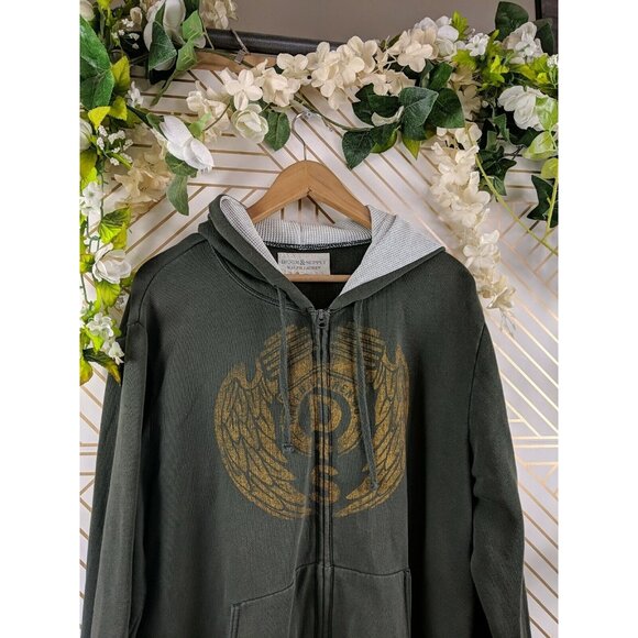 Denim Supply Ralph Lauren Zip Up Jacket Printed Size XL Cotton - Picture 2 of 7